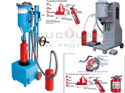 NẠP SẠC BÌNH CHỮA CHÁY KHÍ CO2, BỘT ABC